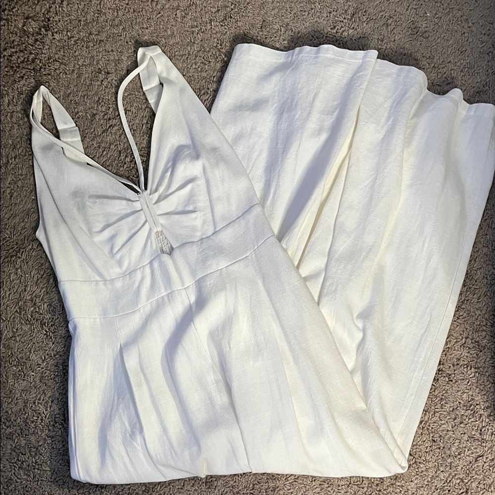 White jumpsuit